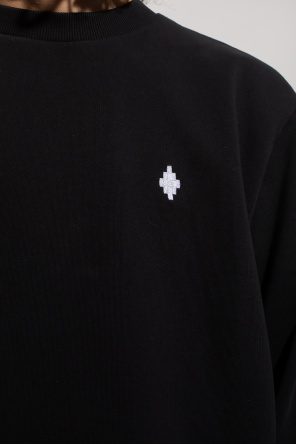 Marcelo Burlon sweatshirt rhinestone with logo