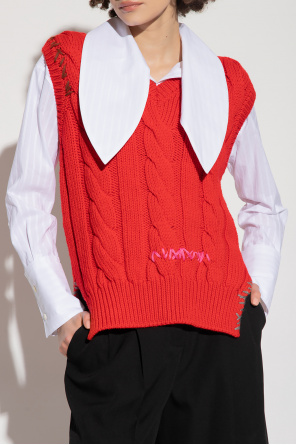 marni with Wool vest