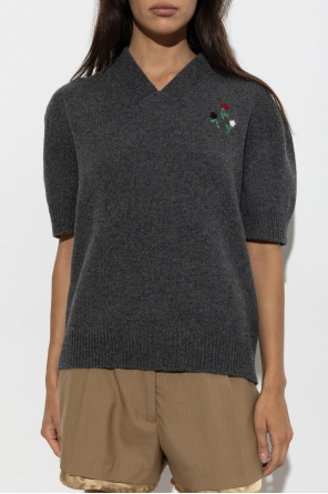 Marni Wool sweater with short sleeves