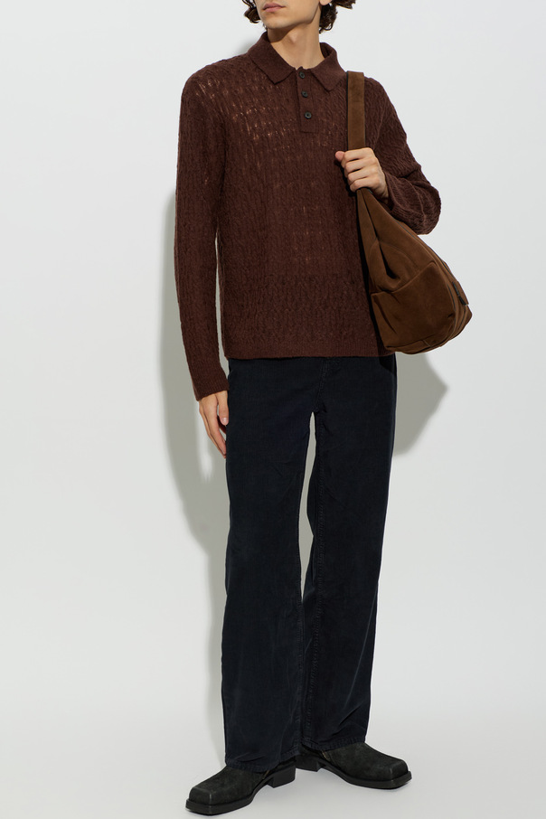 AllSaints Polo 'Cyclone' de manga larga