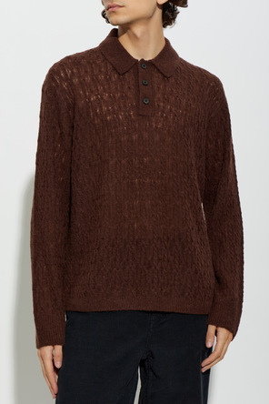 AllSaints Polo 'Cyclone' de manga larga