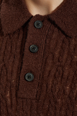 AllSaints Polo 'Cyclone' de manga larga