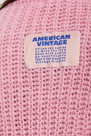 American Vintage Svetr s dekorativním vzorem