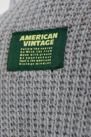 American Vintage Svetr s dekorativním vzorem