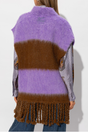 Etro Sweter ze wzorem w pasy