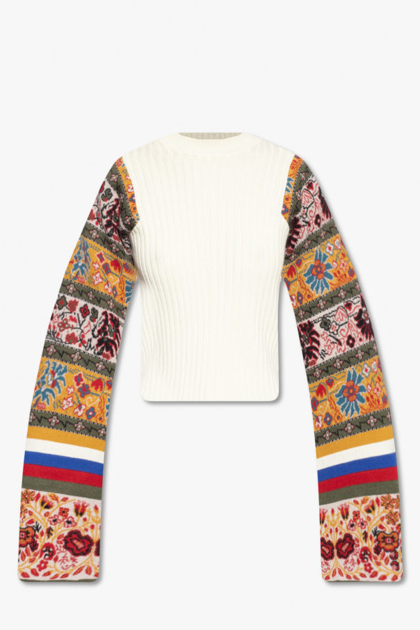 Etro Sweater with patterned sleeves