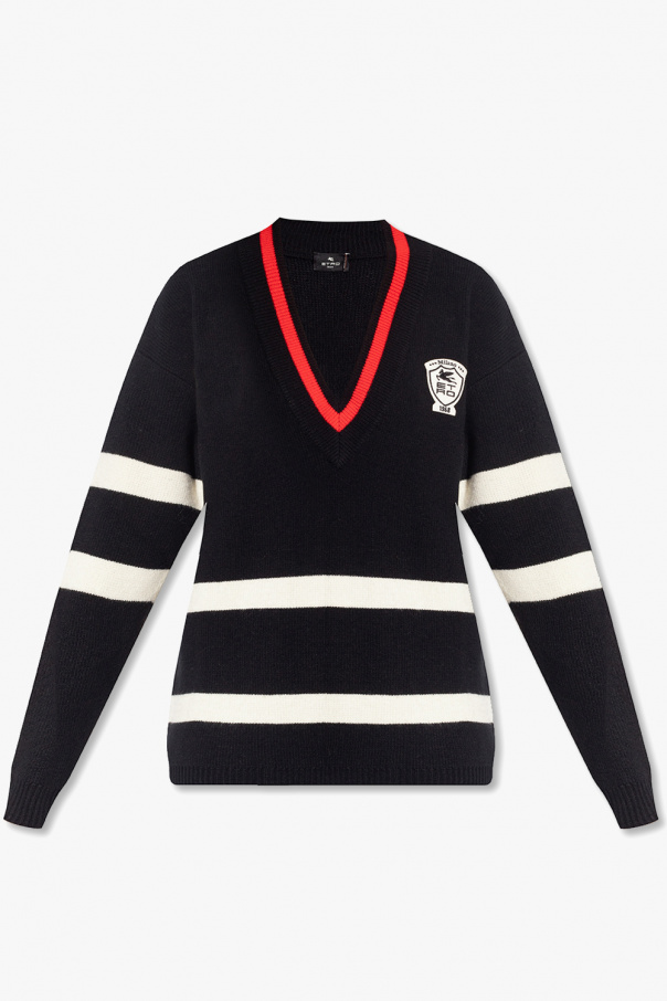Etro sweater skaktern with logo