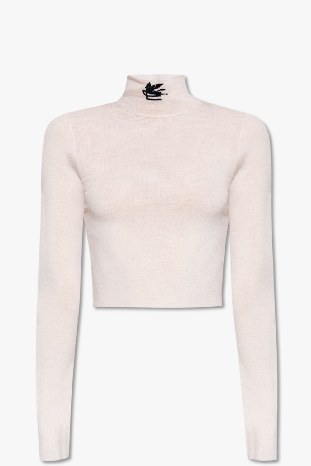 Etro Bella Hadid Cozies Up in Cutout Sweater Dress