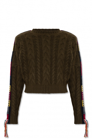 Rib-knit sweater od Etro