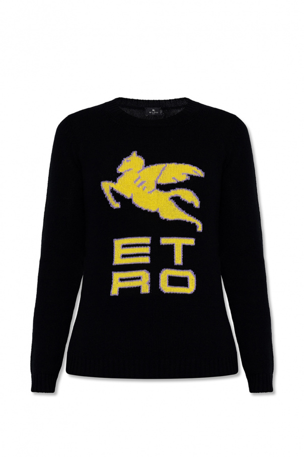 Etro SJYP flame-print cotton t-shirt