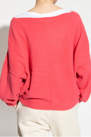 American Vintage Loose-fitting Gitter-Logo sweater
