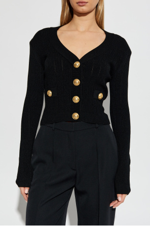 Balmain Cardigan with V-neck