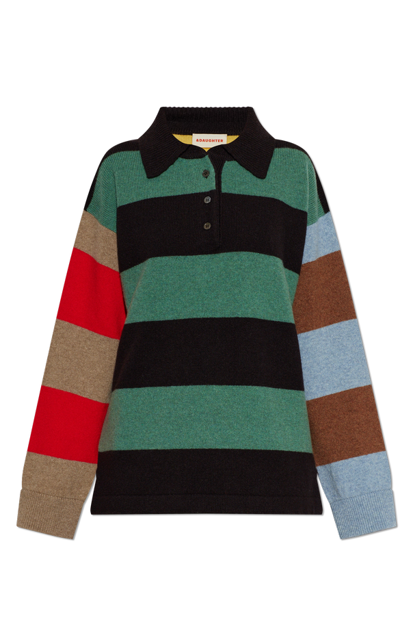 Wool polo shirt ‘Torin’ od &Daughter