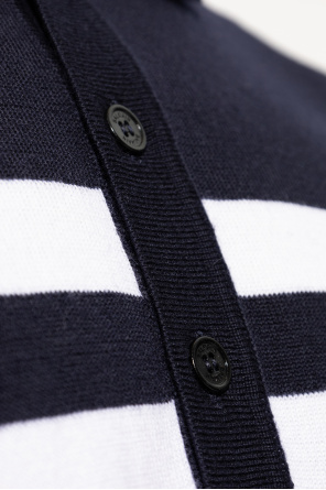 Balmain Polo with stripe pattern