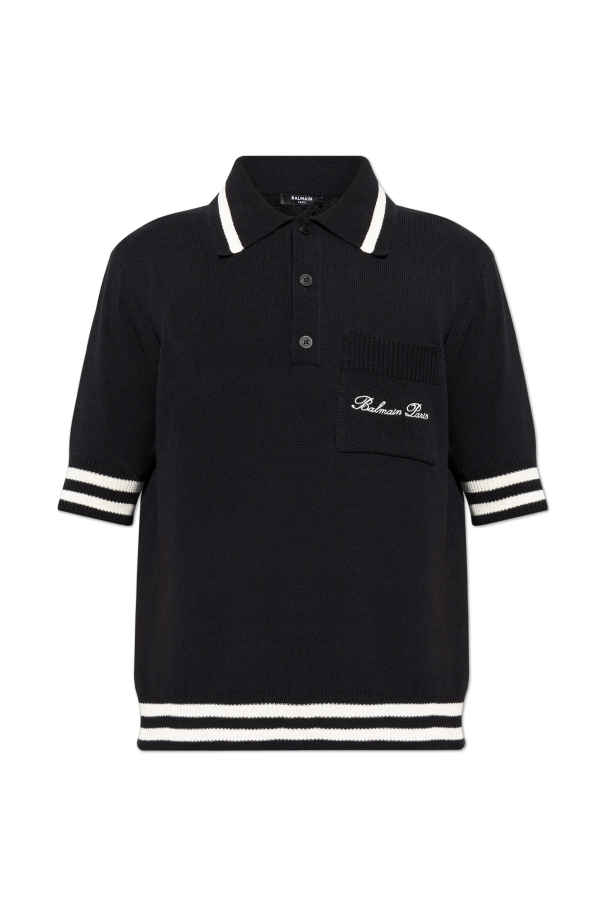 Balmain Polo z kieszenią