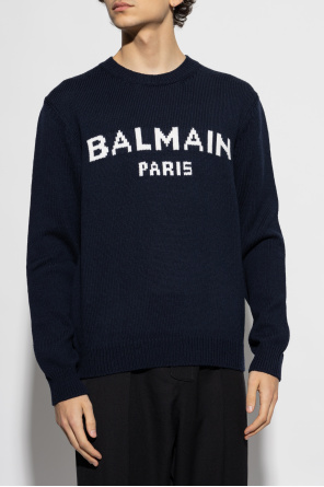 Balmain Sweater with embroidered logo