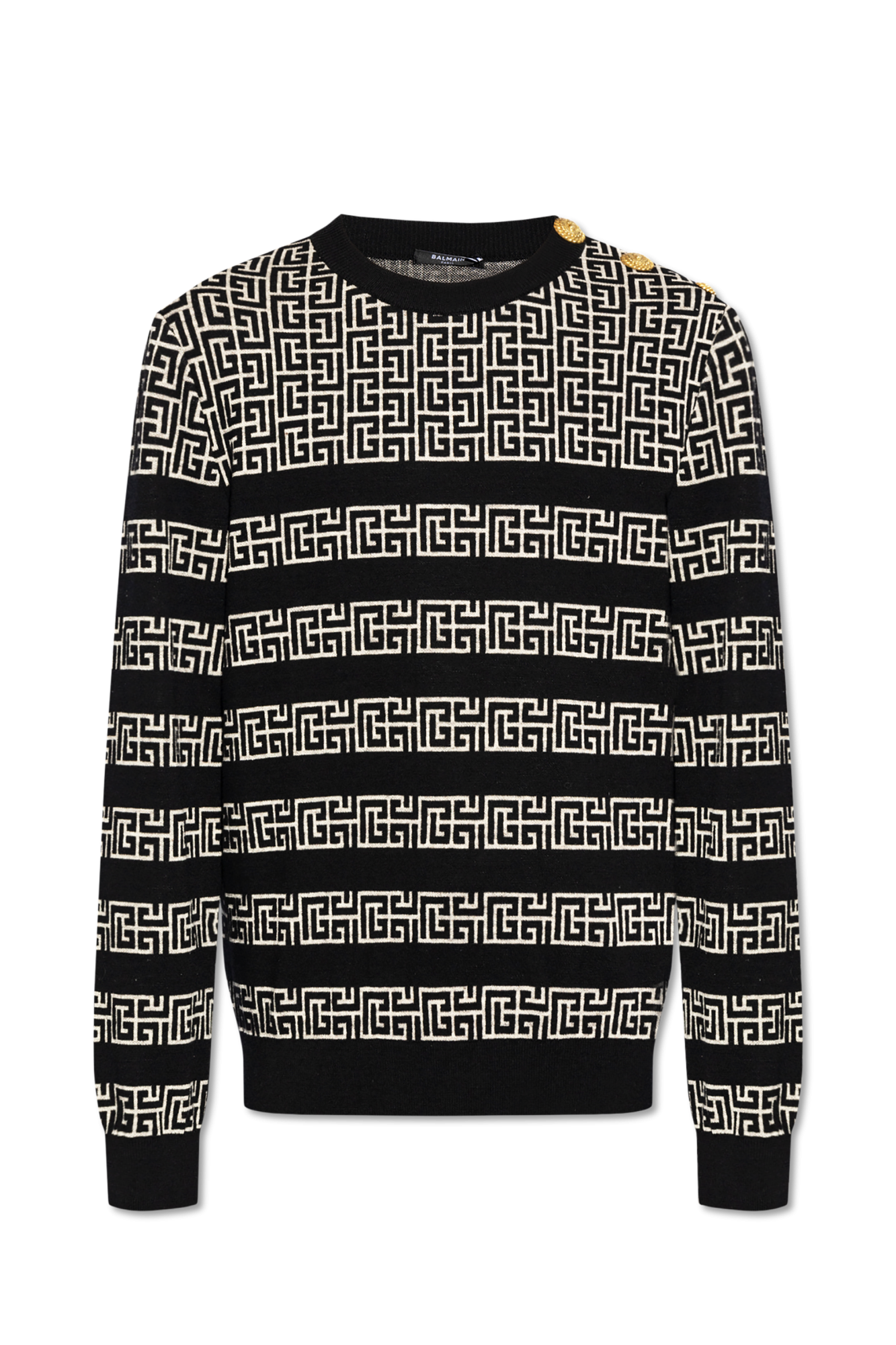 Balmain Sweater with Monogram