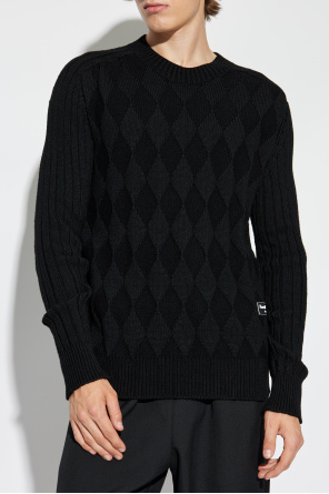 Balmain Sweater with logo patch