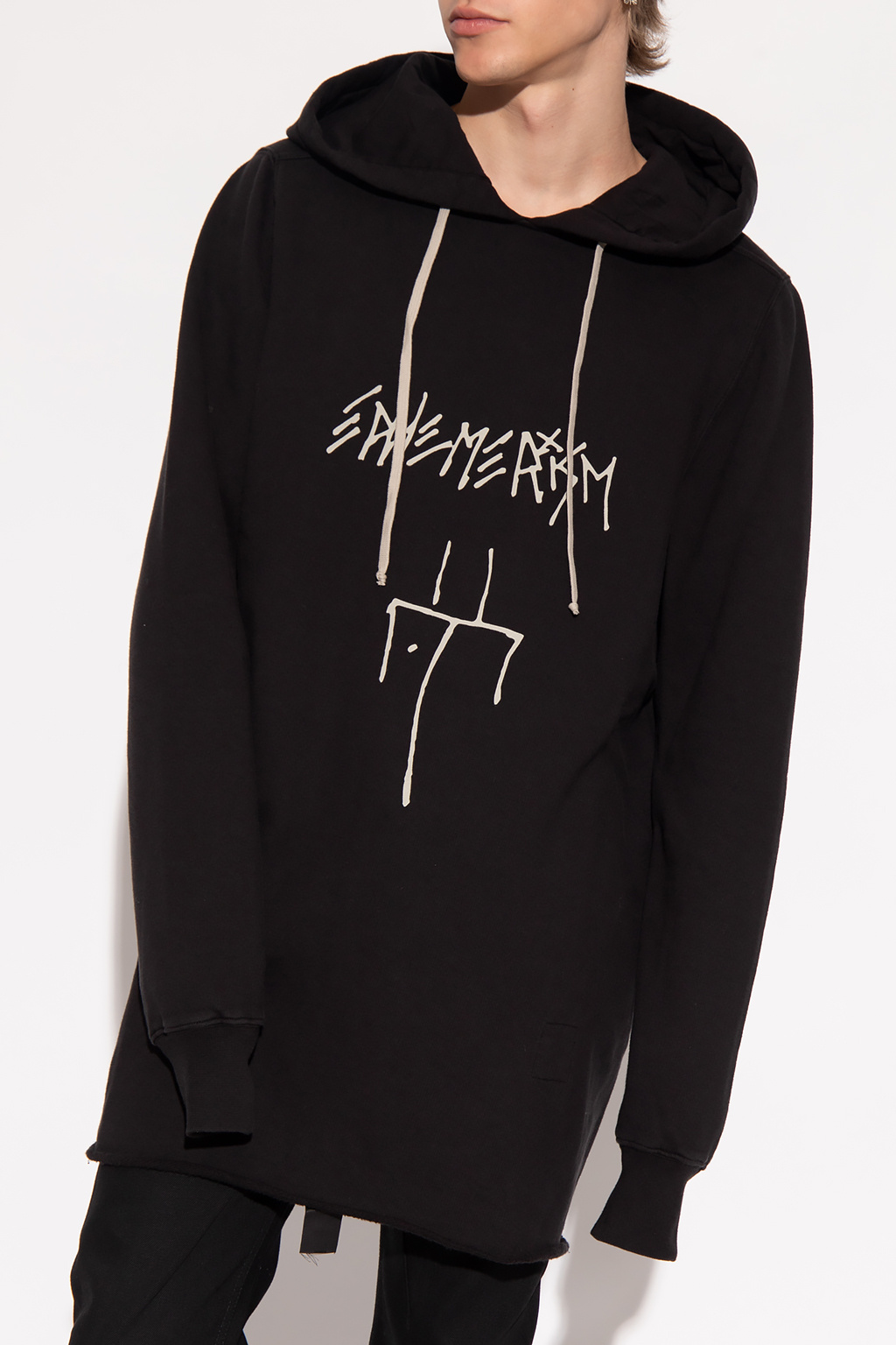 Rick Owens DRKSHDW Printed hoodie