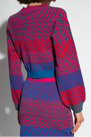 Diane Von Furstenberg ‘Rema’ patterned cardigan