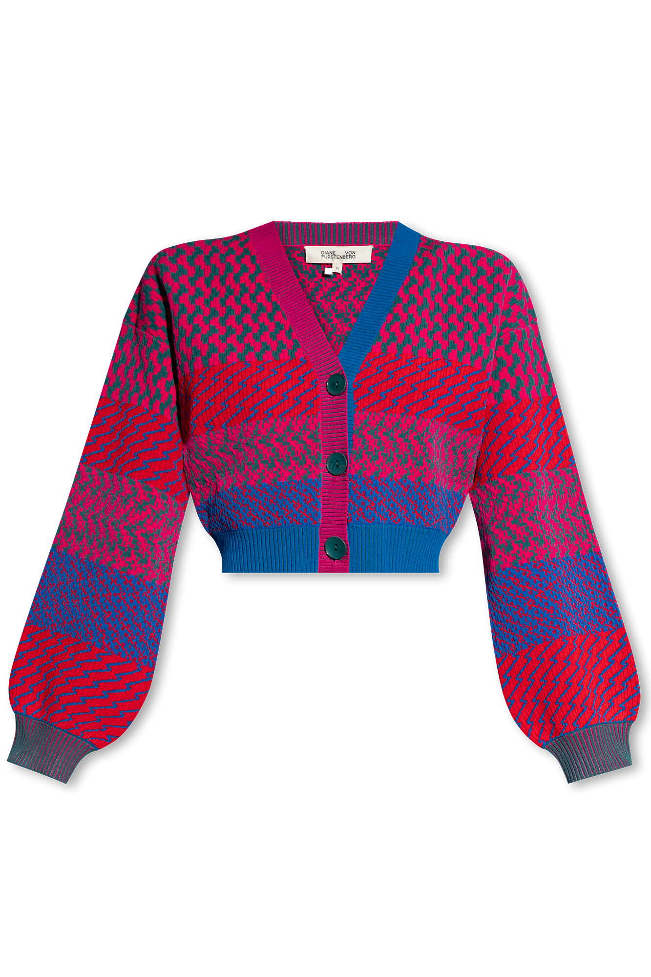 Diane Von Furstenberg ‘Rema’ patterned cardigan