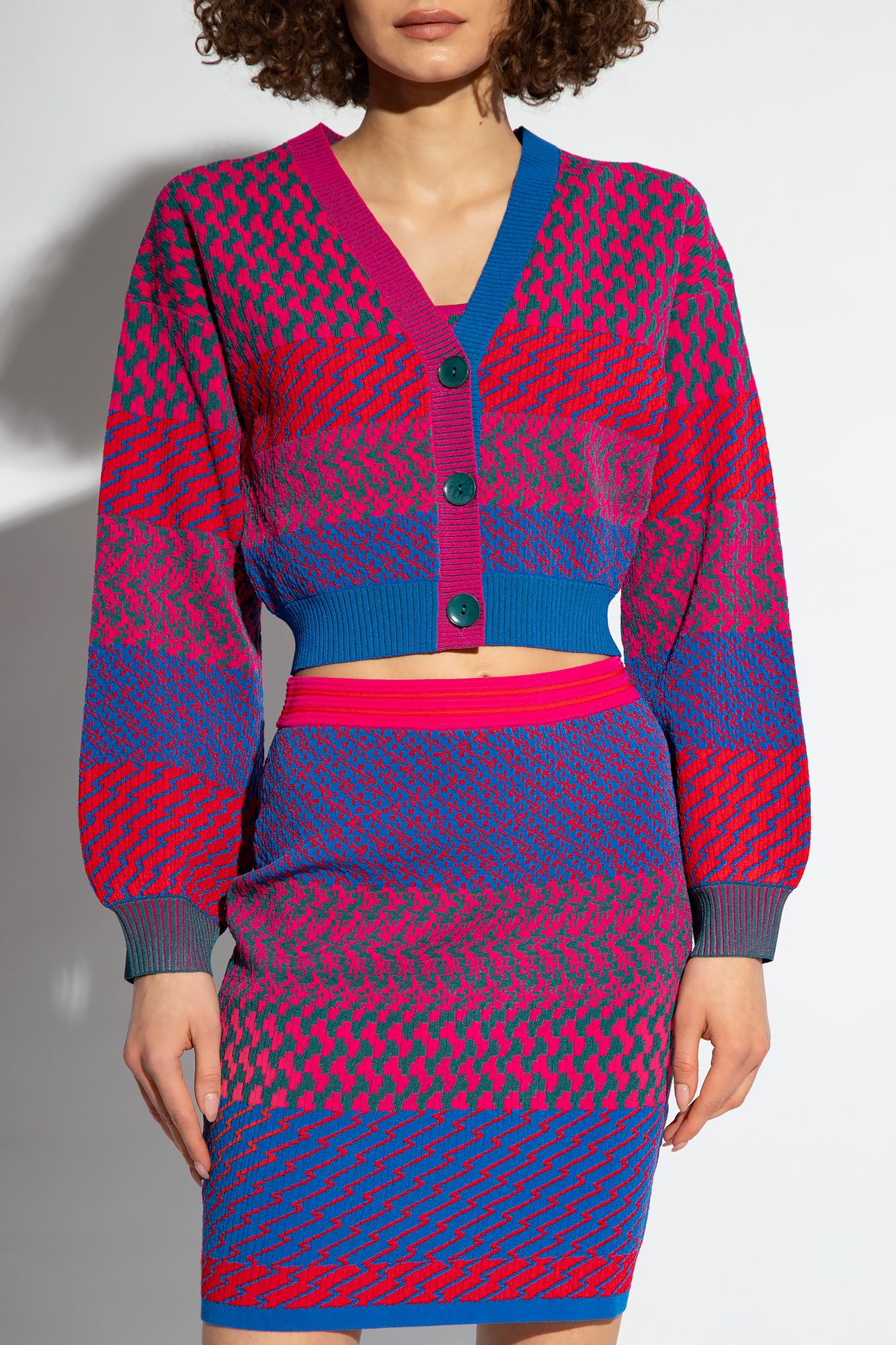 Diane Von Furstenberg ‘Rema’ patterned cardigan