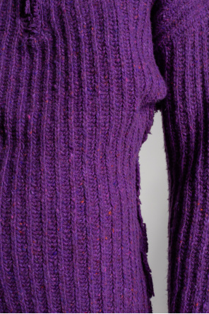 Marni floral Rib-knit sweater