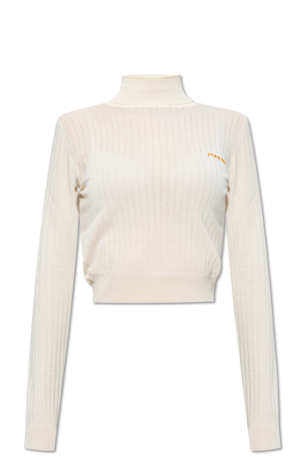 Marni Ribbed turtleneck sweater