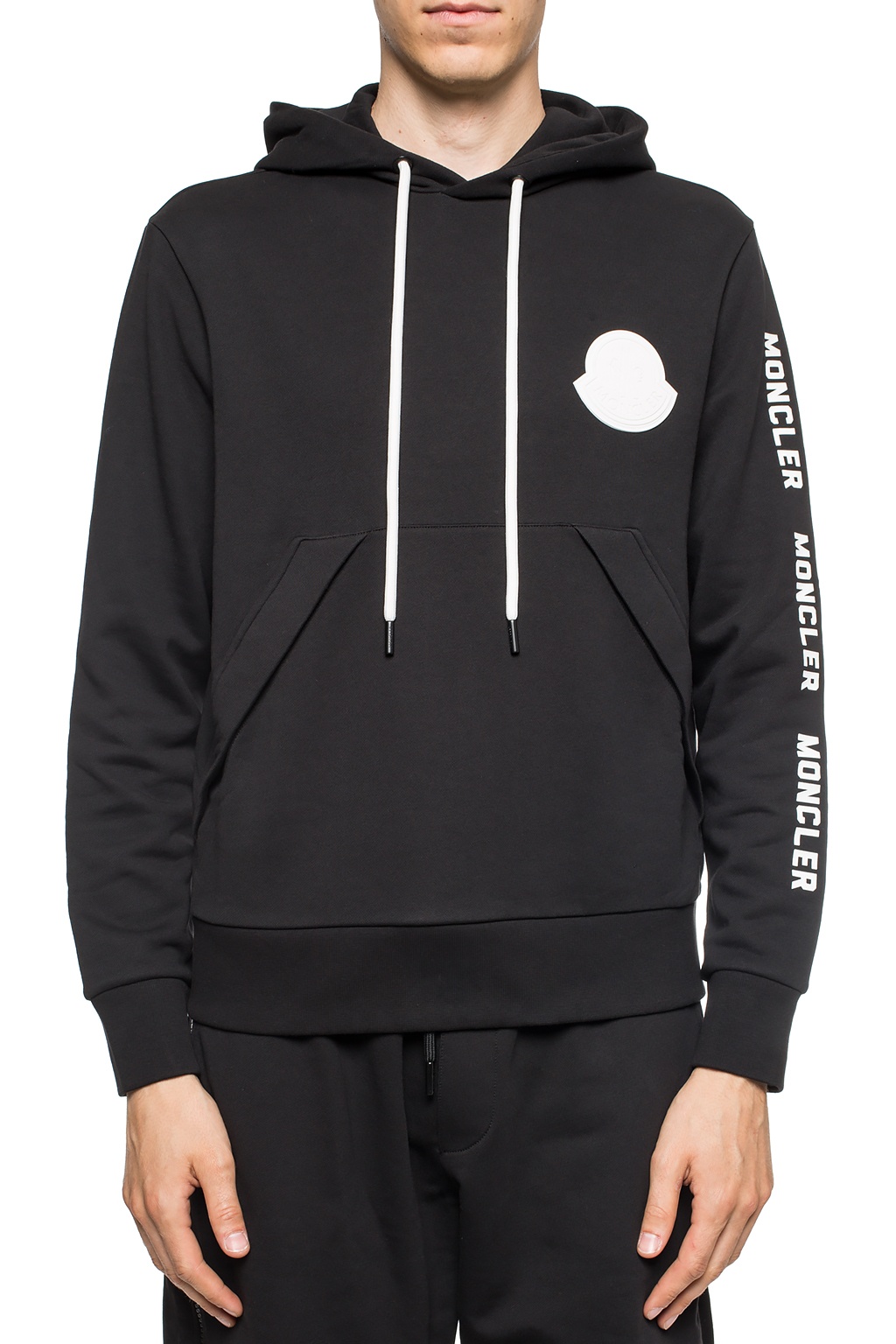 moncler big badge hoodie