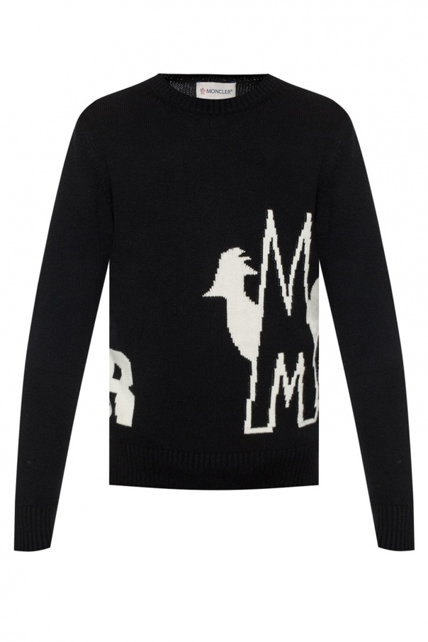 Moncler Logo-embroidered sweater