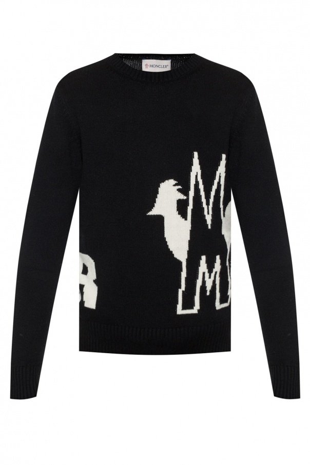 Moncler 'O' Logo-embroidered sweater