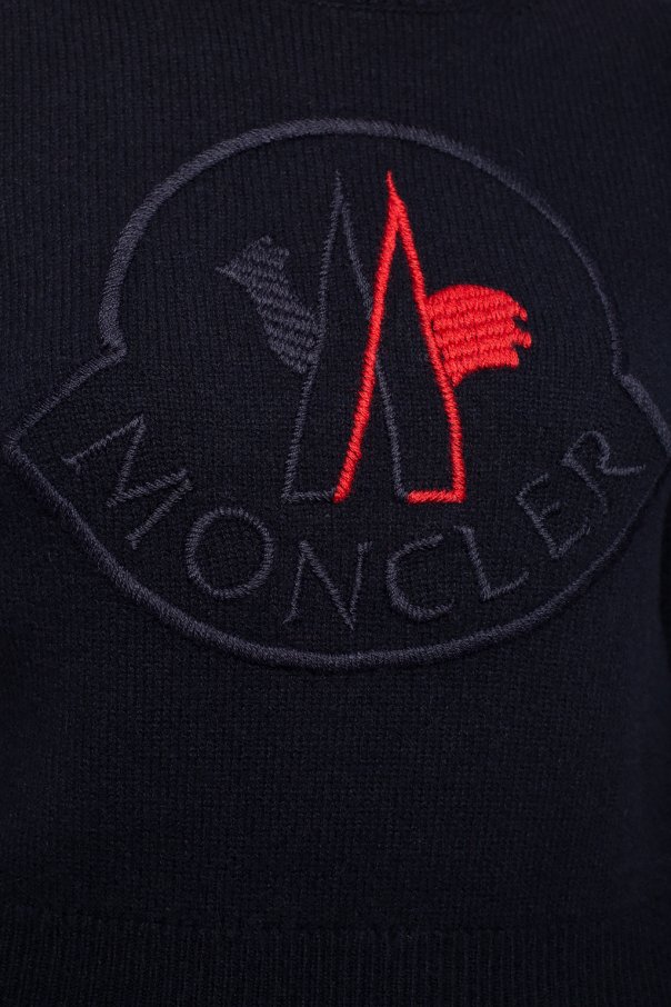 Logo-embroidered sweater Moncler - Vitkac Australia