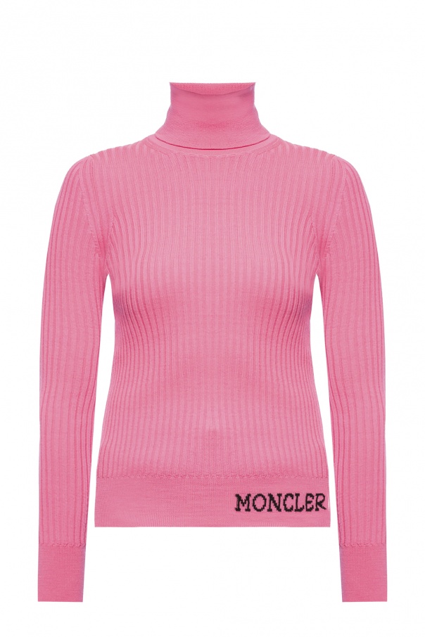 moncler pink sweater