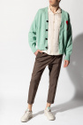 Ami Alexandre Mattiussi GREEN Cardigan with logo