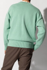 Ami Alexandre Mattiussi GREEN Cardigan with logo