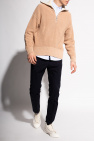 Ami Alexandre Mattiussi beige Knitted sweater