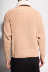 Ami Alexandre Mattiussi beige Knitted sweater