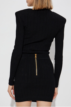 Balmain Sweater with decorative buttons