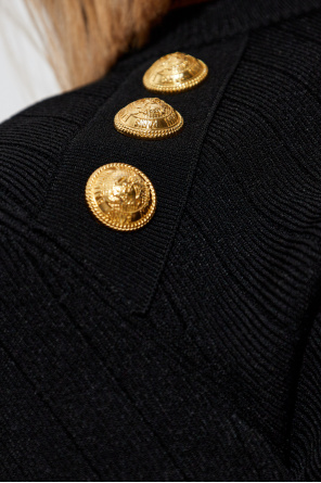 Balmain Sweater with decorative buttons