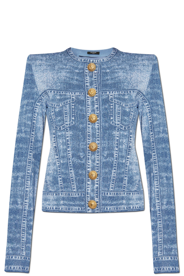 Snap-button cardigan, zdjęcie 1 Snap-button cardigan od Balmain