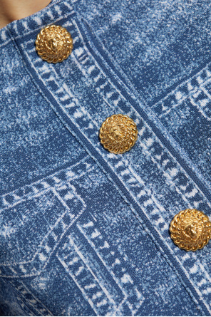 Balmain Cardigan mit Druckknöpfen
