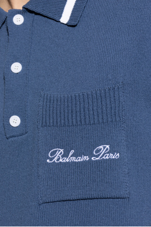 Balmain Polo z kieszenią