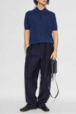 Polo with woolen trim od Emporio Armani