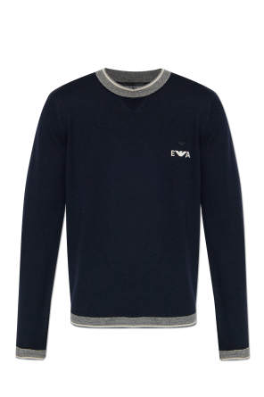 Jersey de lana con logo