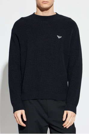Emporio Armani Pullover mit Logo-Patch