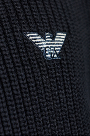 Emporio Armani Pullover mit Logo-Patch