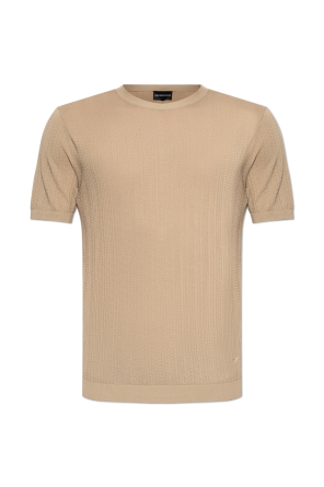 T-shirt with a crew neck