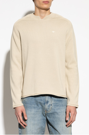 Emporio Armani Sweater with embroidered logo
