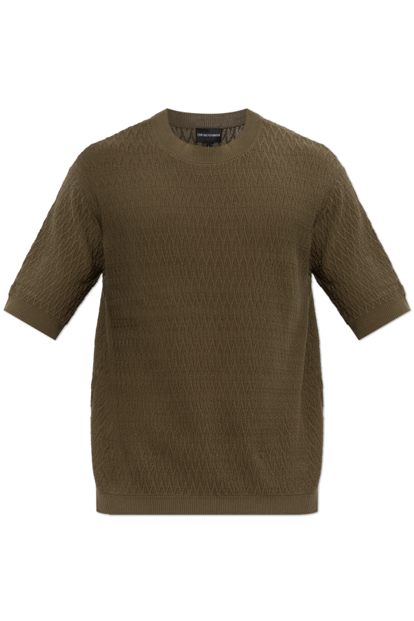 Sweater with logo od Emporio Armani