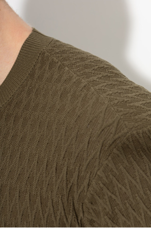 Emporio Armani Sweter z logo